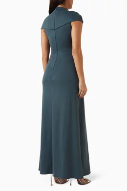 Buy ODD MUSE Grey The Ultimate Muse Knitted Cap Sleeve Maxi Dress for Women  Online | Ounass Kuwait