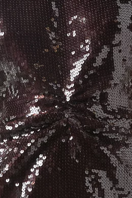 Buy Rotate Birger Christensen Brown Sequin-embellished Dress for Women  Online | Ounass Kuwait