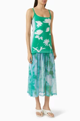 Buy Ph5 Green Ginger Tank Dress in Recycled Rayon for Women Online | Ounass  Kuwait