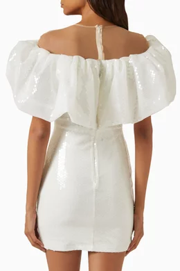 feather white dress mini Strapless Feather Mini Dress – Catherine Regehr