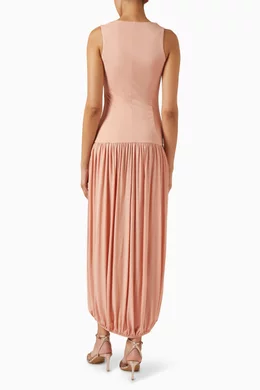 open lace back dress DRESS – fashionmallonline.com main image 0