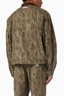 Buy thisisneverthat Multicolour Utility Field Jacket in Cotton