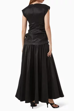 acler dress black ACLER - Redman Maxi Dress