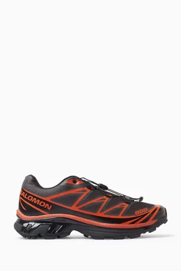 Buy Salomon Red XT-6 Sneakers in Mesh & Rubber for Men Online 