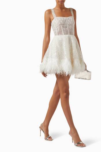 hover state of Mademoiselle Bridal Mini Dress