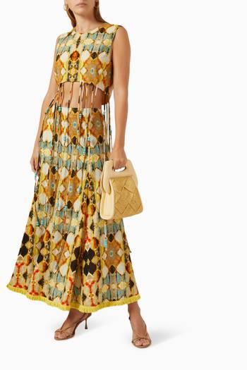 hover state of Elie Maxi Skirt