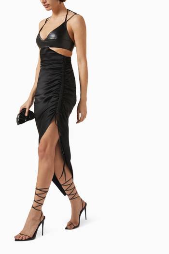 hover state of Combo Cut-out Dress