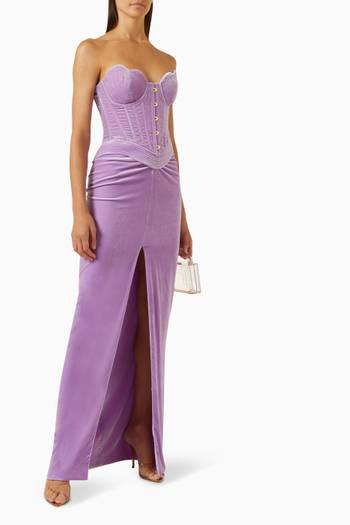 hover state of Nia Maxi Skirt