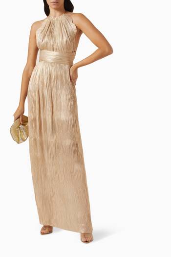 hover state of Summer Maxi Dress in Silk-tulle
