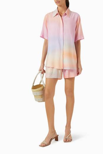 hover state of Olympia Shirt & Shorts Set in Viscose