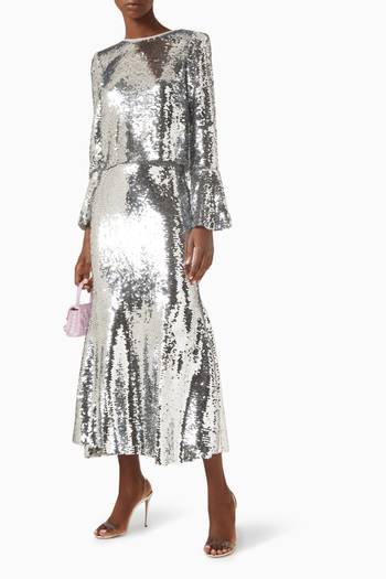 hover state of Maxi Skirt in Sequin