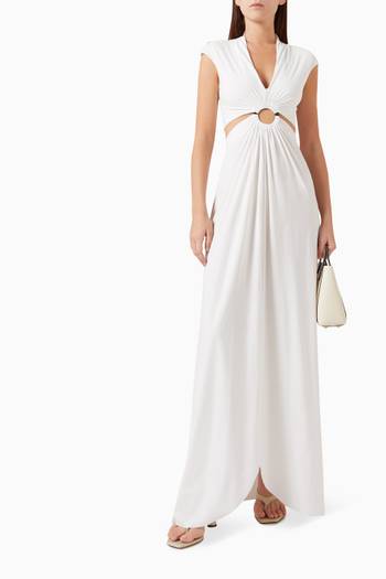 hover state of Zunilda Ring Cut-out Maxi Dress