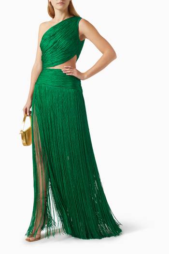 hover state of Jafari One-shoulder Gown