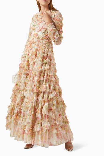 hover state of Peony Promise Lana Gown in Tulle
