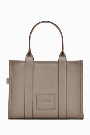 hover state of The Large Tote Bag in Leather