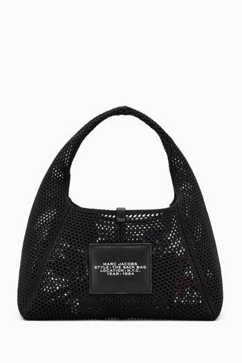 hover state of The Daisy Crochet Mini Sack Bag