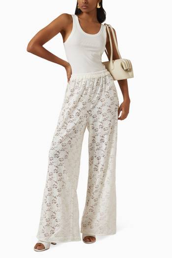 hover state of Loula Pants in Lace