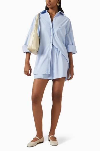 hover state of Rhea Oversized Shirt in Cotton