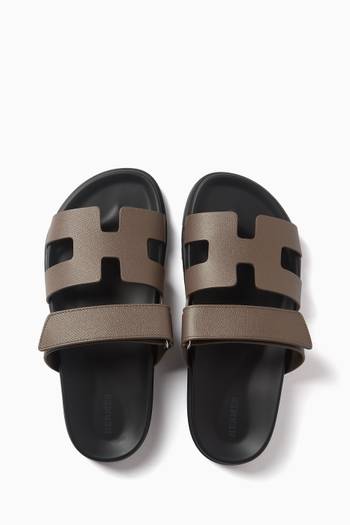 hover state of Unused Chypre Sandals in Epsom Leather, EU 38