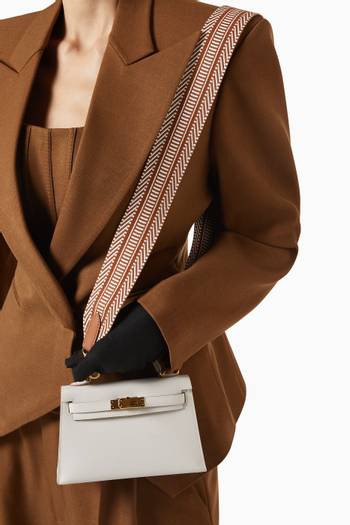 hover state of Unused Sangle Bag Strap in Swift Leather