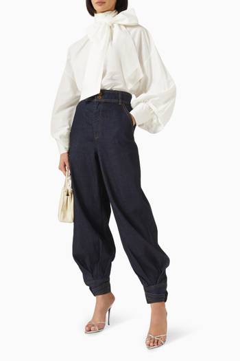 hover state of Hypnotic Harem Jeans in Denim