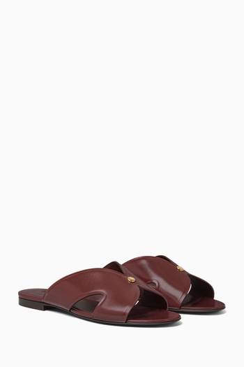 hover state of Vera Sandals in Calfskin