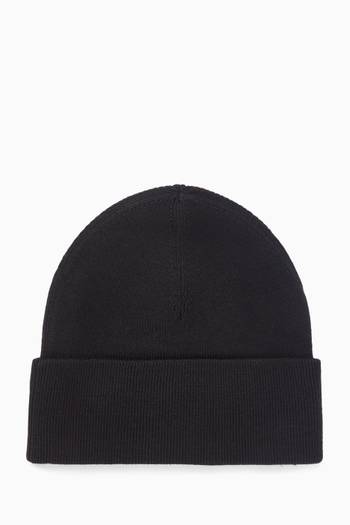 hover state of Classic Beanie in Wool-blend
