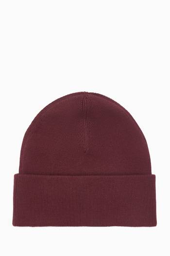 hover state of Classic Beanie in Wool-blend