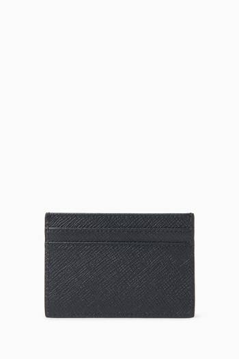 hover state of Flat Card Holder in Panama Leather