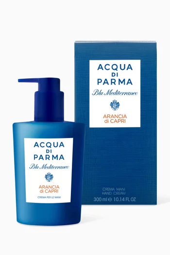 Arancia di Capri - Blu Mediterraneo Hand Cream Dispenser, 300ml   