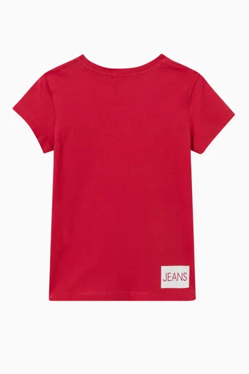 Institutional Logo T-shirt in Cotton 