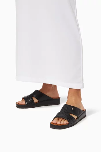Inclinato Arca Sandals in Softcalf    
