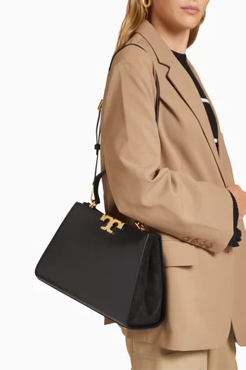 Eleanor Top-handle Satchel in Smooth Leather