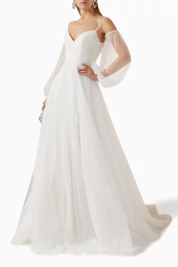 فستان زفاف رايا برنسيس تول