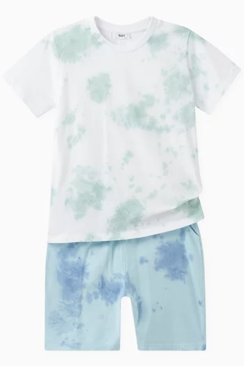 Tie-dye T-shirt in Cotton
