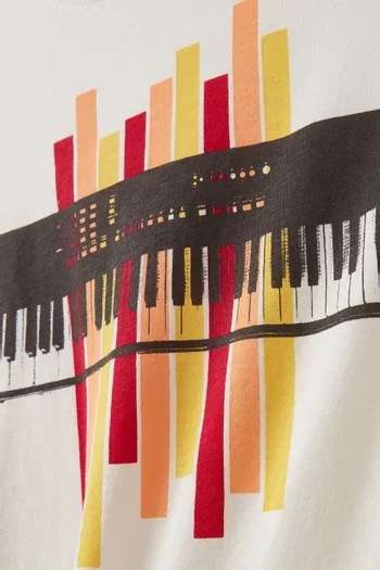 Piano Sound T-shirt in Jersey