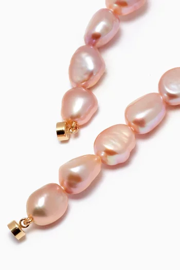 Kiku Baroque Pearl Bracelet in 18kt Gold