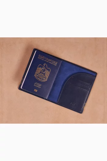 UAE 50th National Day Passport Case in Leather