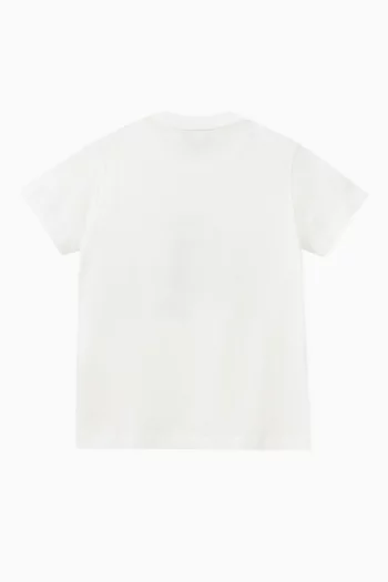 Bag-print T-shirt in Cotton