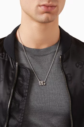 DG Logo Necklace in Metal