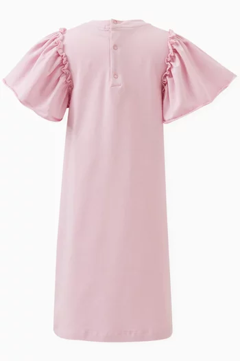 Logo T-shirt Dress in Cotton-jersey