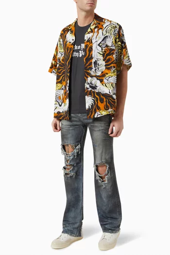 x Tim Lehi Hawaiian Shirt in Rayon