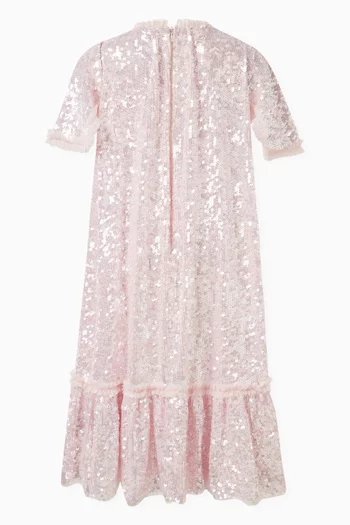 Mila Gloss Sequin-embellished Dress in Tulle