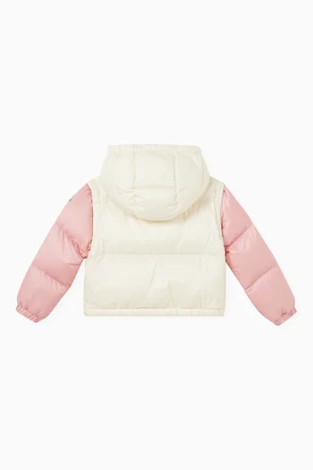 Vanya Jacket in Down-filled Quilted Nylon