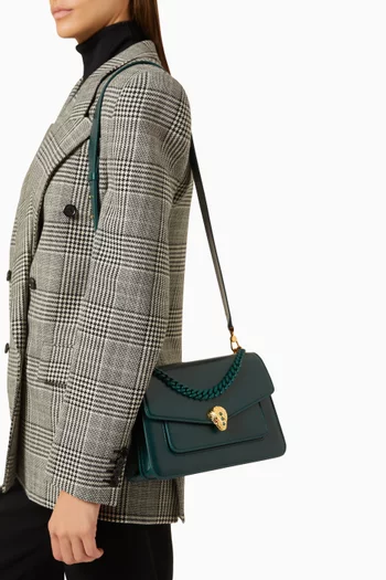 Serpenti Forever Crossbody Bag in Nappa Leather