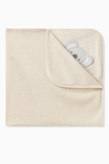 Koala-detail Towel Gift Set in Organic Cotton