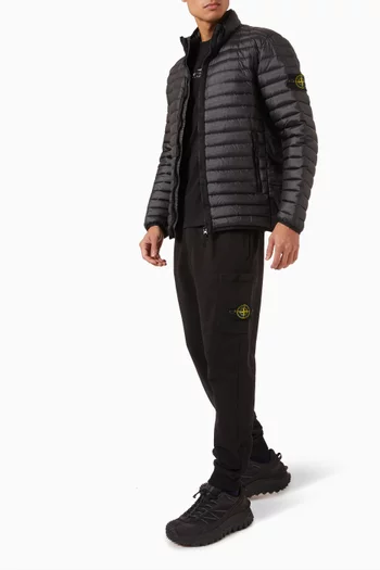 Packable Down-filled Jacket in Recycled Nylon