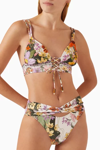 Lana Embroidered Bikini Briefs