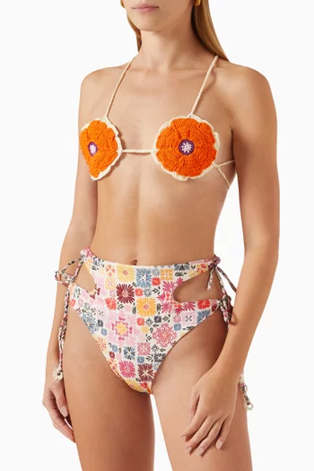 Naima Boreal Crochet Bikini Top