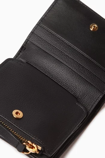 La Medusa Wallet in Leather